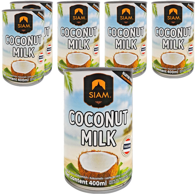 SIAM 椰奶, 400ml, 6罐