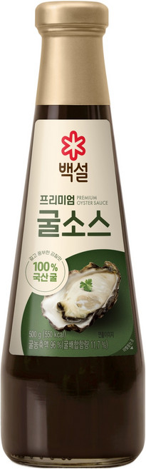 백설 프리미엄 굴소스, 1개, 500g