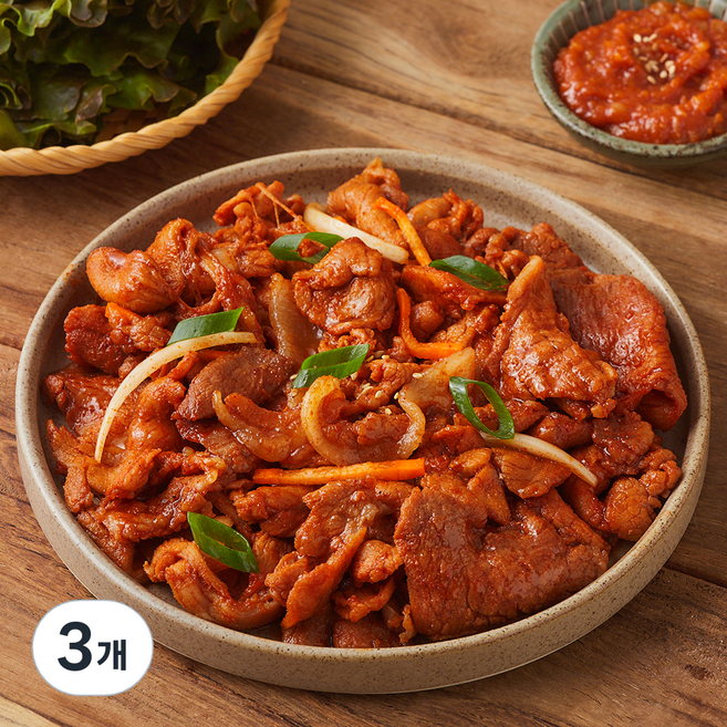 꿀맛나는세상 한돈 고추장 제육볶음, 500g, 3개