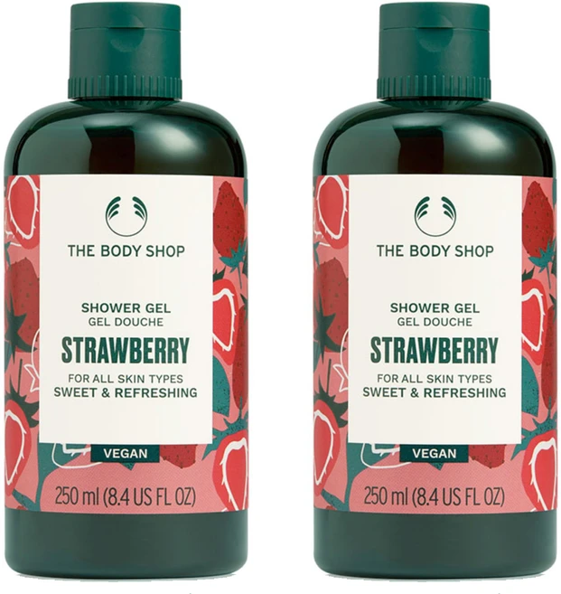 더바디샵 샤워 젤 스트로베리, 250ml, 2개 - 쿠팡