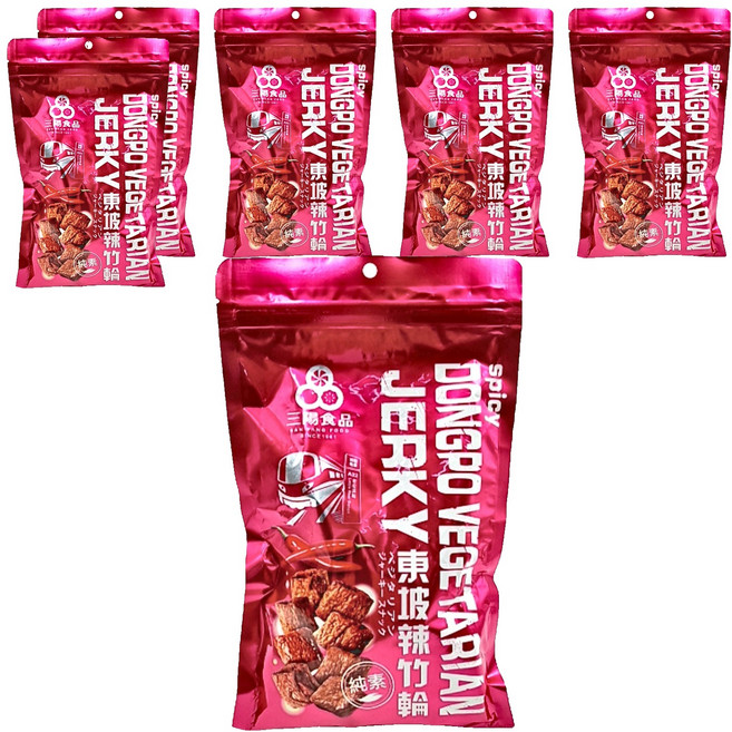 三陽食品 東坡辣竹輪, 220g, 6包