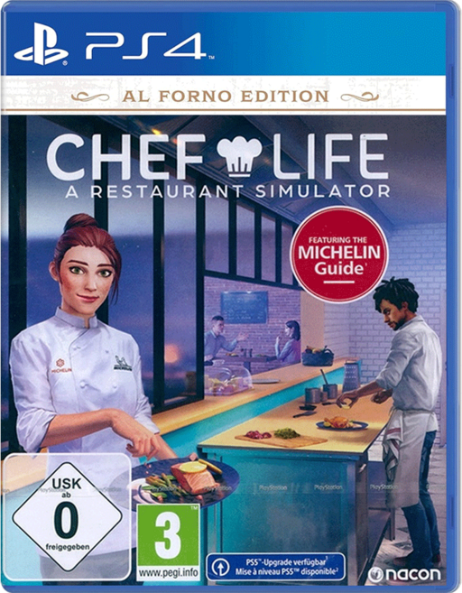PlayStation PS4 模擬人生：我是大廚師 窯烤版 Chef Life: A Restaurant Simulator Al Forno Edition 中英日文歐版, 單一商品