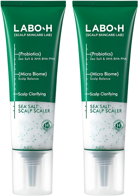 LABO-H 強健頭皮護理頭皮去角質霜, 2個, 208g