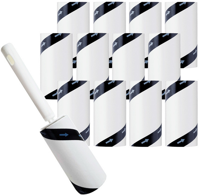 아이리스 핸디 테이프 클리너 본품 + 리필 60회 12p 세트, 1세트