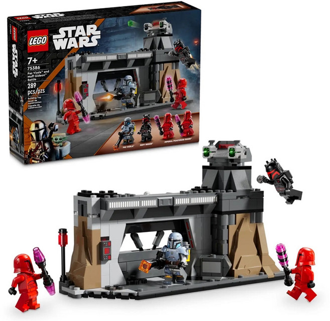 LEGO 75386 星際大戰系列, 帕茲 維茲拉 vs 摩夫吉迪恩 Paz VizslaTM and Moff GideonTM Battle, 1盒