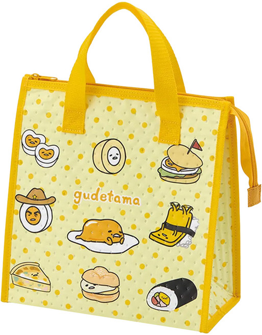 Skater 不織布保冷便當袋, Gudetama 蛋黃哥, 1個