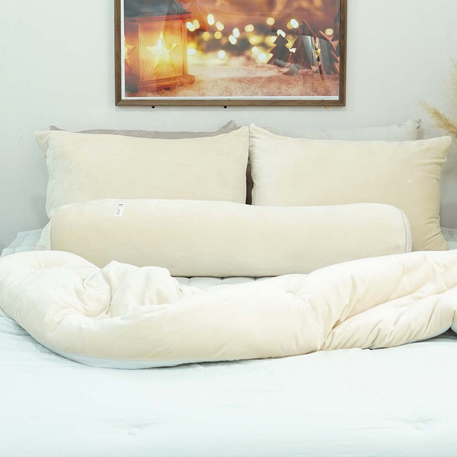 스누즈 모찌모찌 겨울 극세사 바디필로우, 브라우니