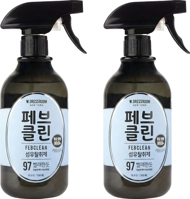 W.DRESSROOM 多麗絲 除臭噴霧 No.97四月柔棉, 500ml, 2瓶