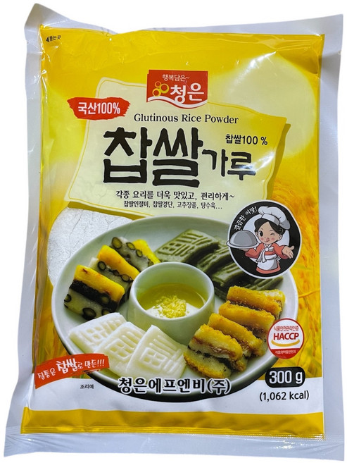 청은에프엔비 국산 찹쌀가루, 300g, 1개