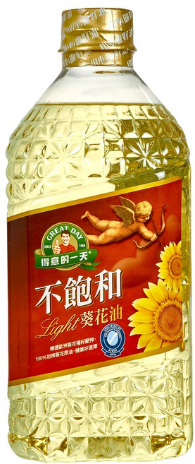 得意的一天 不飽和葵花油, 1.58L, 1瓶