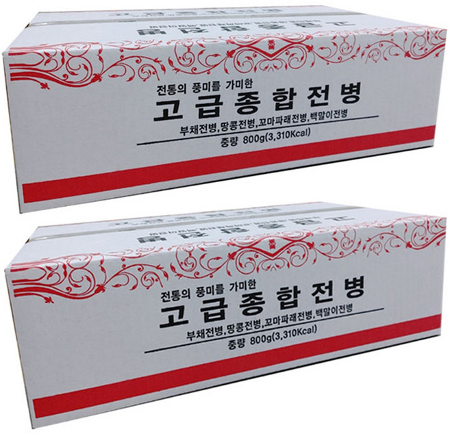정다운식품 고급 종합 전병, 800g, 2개
