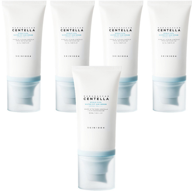 스킨1004 센텔라 히알루 시카 워터핏 선 세럼 SPF50+ PA++++, 50ml, 5개
