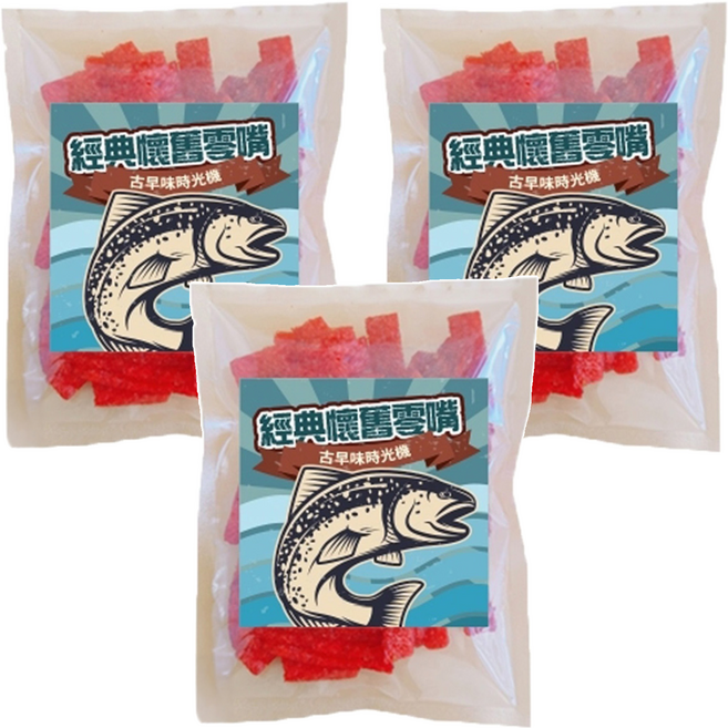 Cammie 佳美 cammie 蜜汁沙茶魚片, 50g, 3包