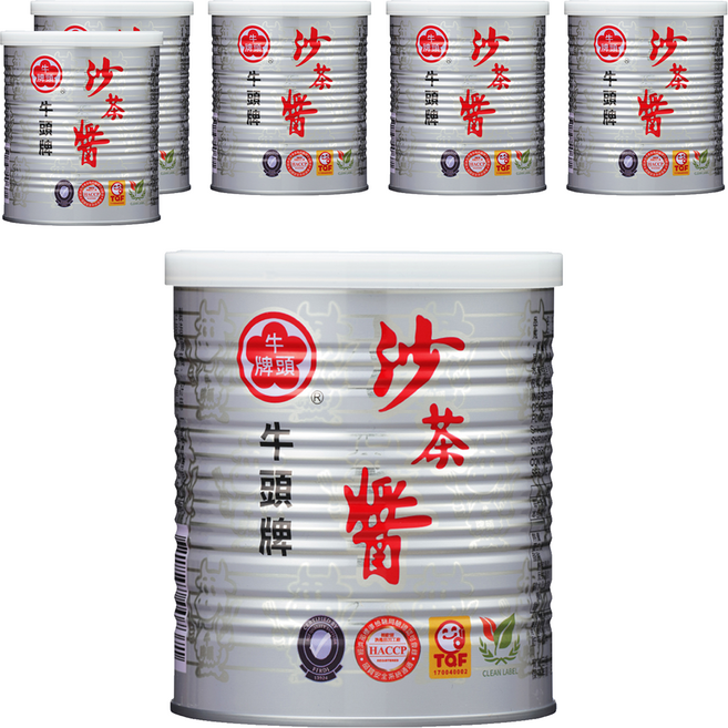 牛頭牌 沙茶醬, 737g, 6罐