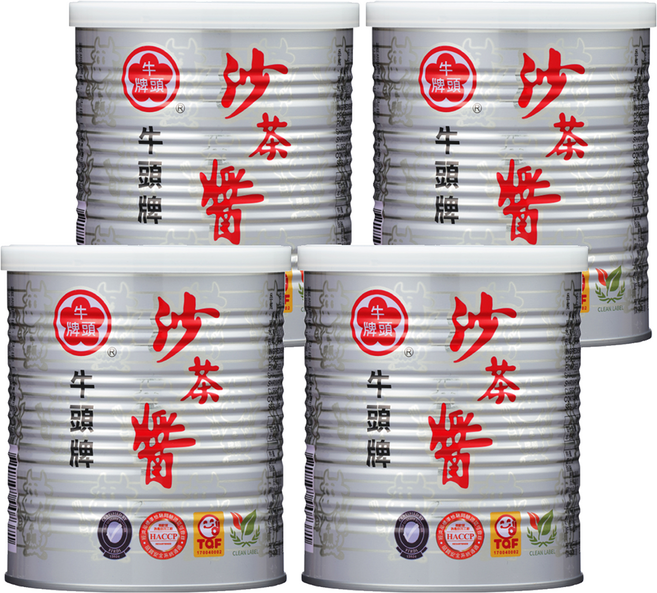 牛頭牌 沙茶醬, 737g, 4罐