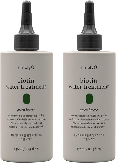 simplyO 生物素保濕護髮素, 2個, 250ml