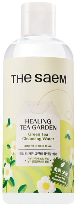 더샘 힐링 티 가든 그린티 클렌징 워터, 300ml, 1개