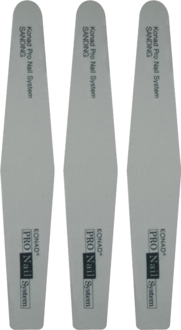 KONAD 專業砂質磨棒 17.8*3.2*1.2cm, 3個, 單色