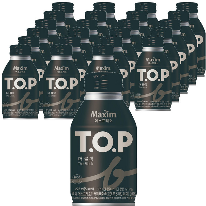 티오피 더 블랙 커피, 275ml, 24개
