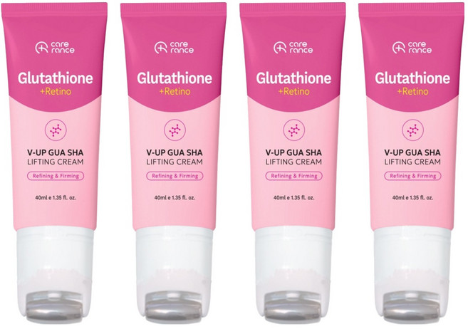 케어란스 글루타치온 레티노 브이 업 괄사 리프팅 크림, 4개, 40ml