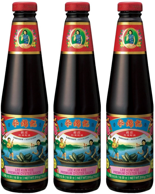 李錦記 舊庄特級蠔油, 510g, 3瓶
