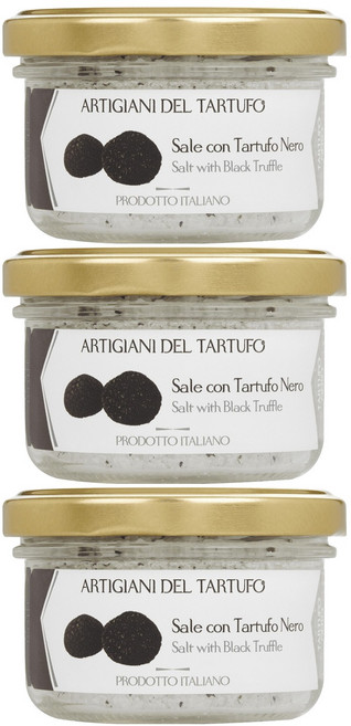 ARTIGIANI DEL TARTUFO 職人黑松露鹽, 100g, 3罐