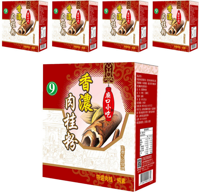 小磨坊 廟口小吃 香濃肉桂粉, 600g, 5盒