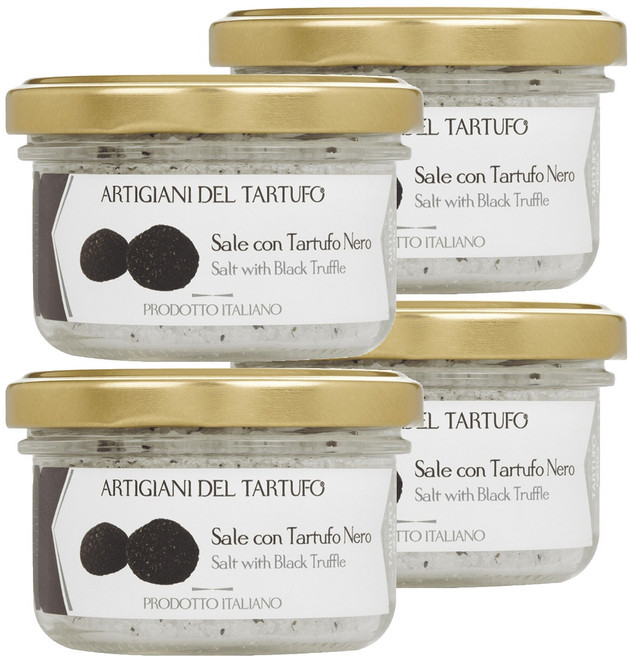 ARTIGIANI DEL TARTUFO 職人黑松露鹽, 100g, 4罐