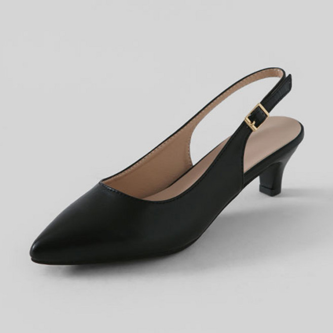 착한구두 여성용 베르카 스틸레토 슬링백 5cm SBLTT1e030