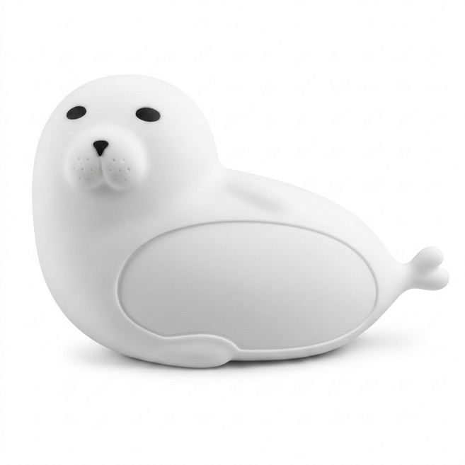 Kinyo 多彩呆萌海豹氣氛燈 LED-6537, 多色