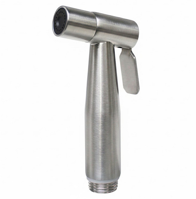 Dewbell 全不鏽鋼浴室清潔蓮蓬頭手動組, 1個, 銀色