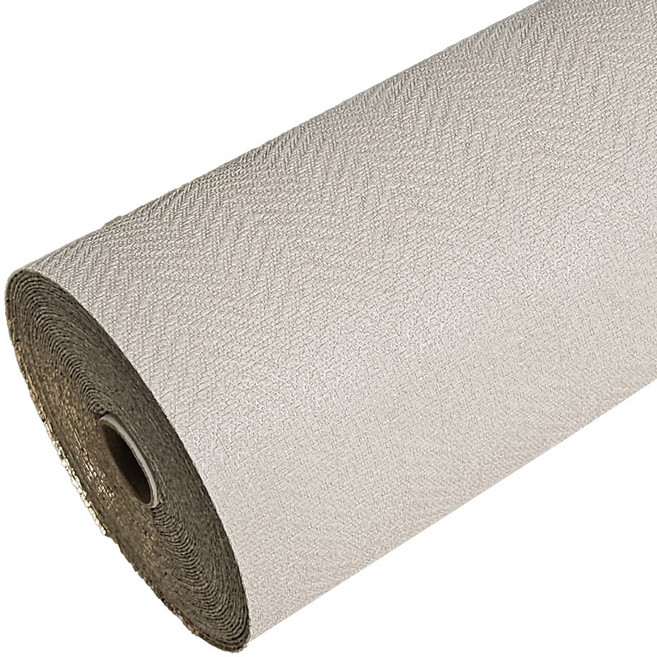 닥터하우스 빅사이즈 슬림 실크 셀프도배 스티커 벽지, 라인카키브라운