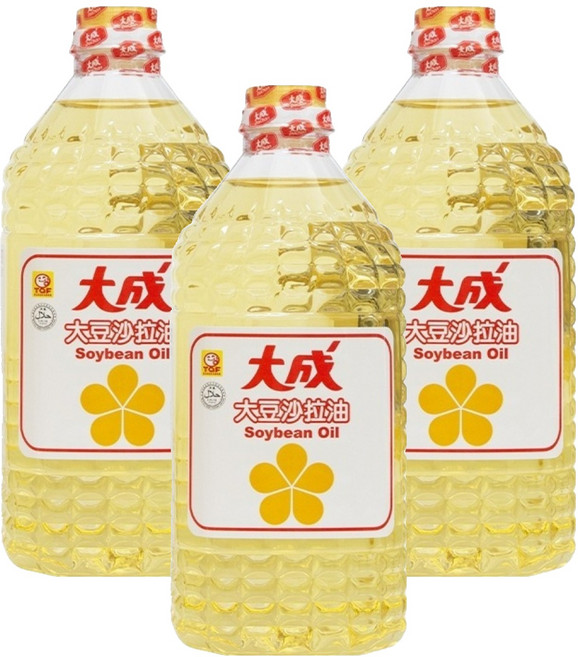 大成 大豆沙拉油, 2L, 3瓶