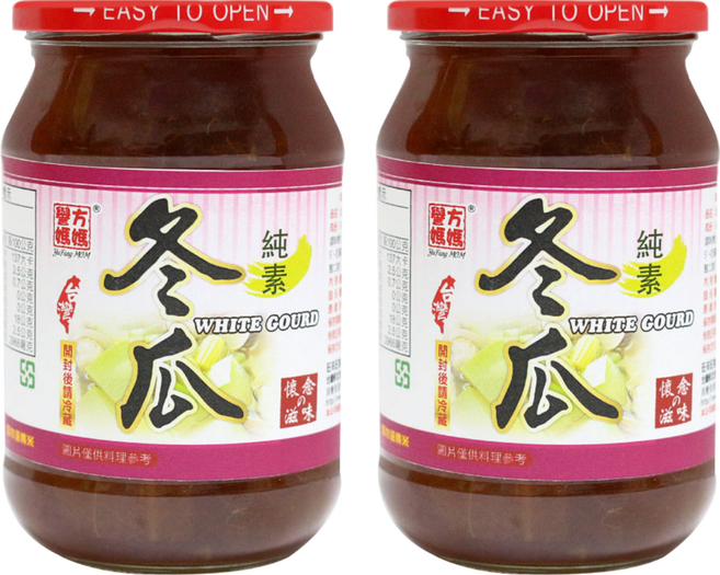 譽方媽媽 蔭冬瓜, 380g, 2罐