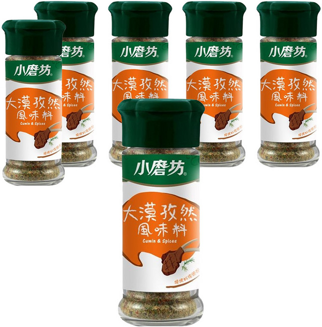 小磨坊 大漠孜然風味料, 29g, 6瓶