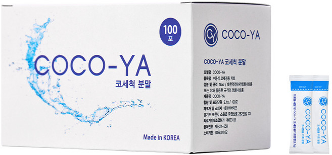 코코야 코세척용 키트 분말 100p, 1개