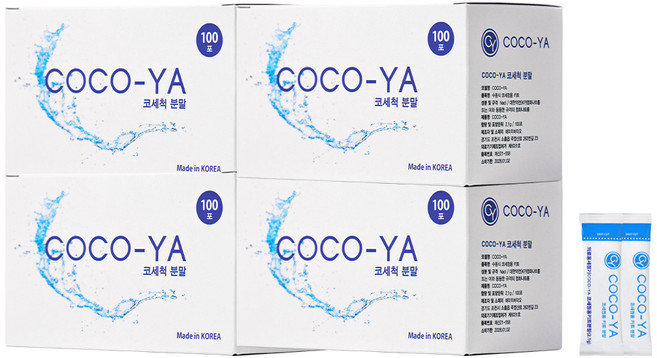 코코야 코세척분말 100p, 4개