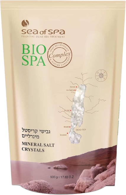 sea of spa 全天然死海礦物鹽, 500g, 1包