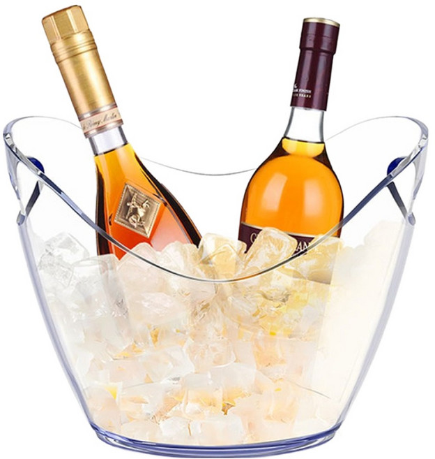 해피무드 대용량 와인 칠러 맥주 아이스 버켓, 1개, 8L