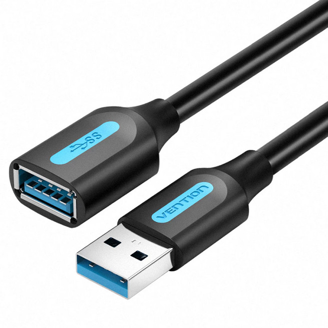 Vention 威迅 CBH系列 USB3.0 公對母延長線, 2m, 1條