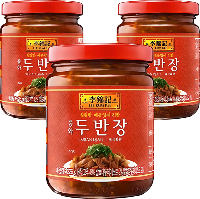이금기 중화 두반장, 226g, 3개