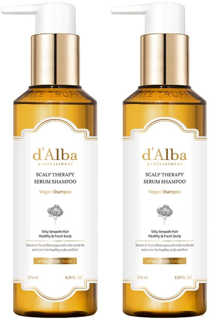 달바 프로페셔널 리페어링 스칼프 테라피 세럼 샴푸, 2개, 275ml - 쿠팡