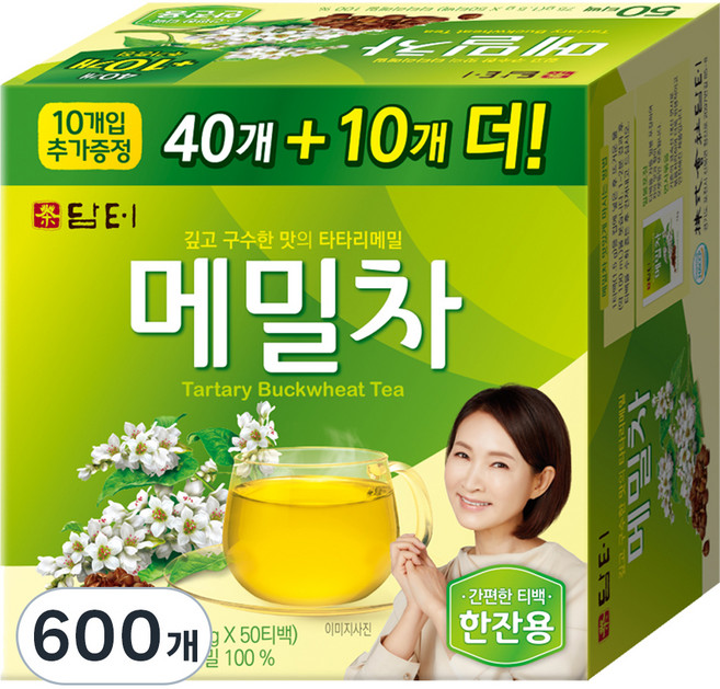 담터 메밀차, 1.5g, 50개입, 12개