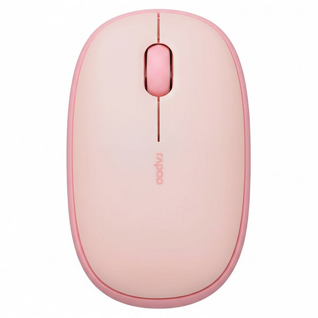 RAPOO 雷柏 Silent 日常使用 Wireless 滑鼠 蜜桃粉 1300 DPI M650 靜音 多模