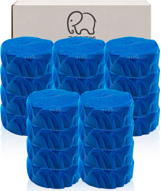코끼리리빙 고체형 변기세정제, 50g, 20개