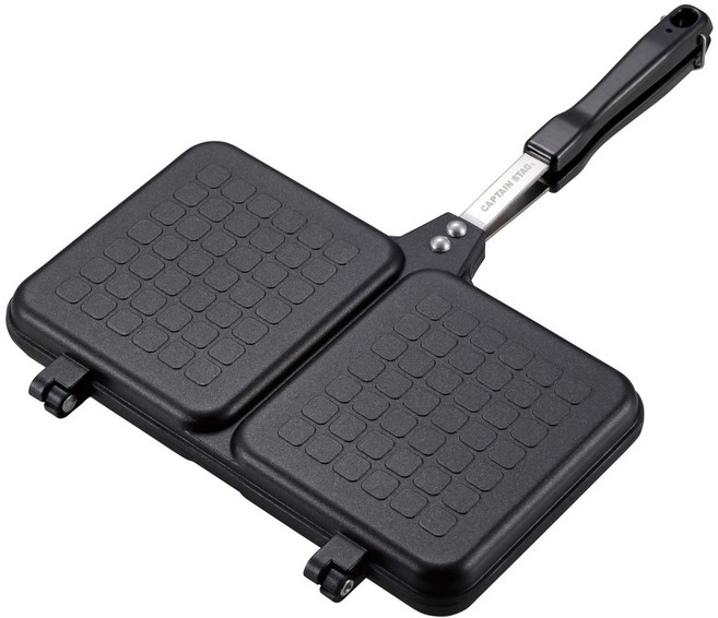 CAPTAIN STAG 鹿牌 雙格熱壓吐司夾 UG-3087 360 x 250 x 32mm 570g, 360mm, 1個