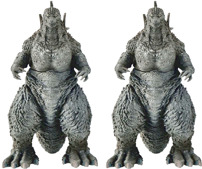 BANDAI 日版 轉蛋 HG東寶怪獸 哥吉拉2023 蓋剛 山達 蓋拉 8cm 款式隨機, 2個