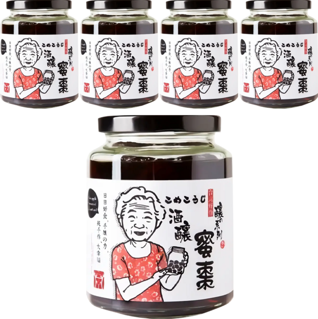醬王殿 精選酒釀蜜棗, 450g, 5罐