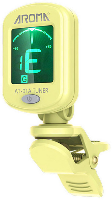 마카롱 기타튜너 기타튜닝기 7컬러, 1개