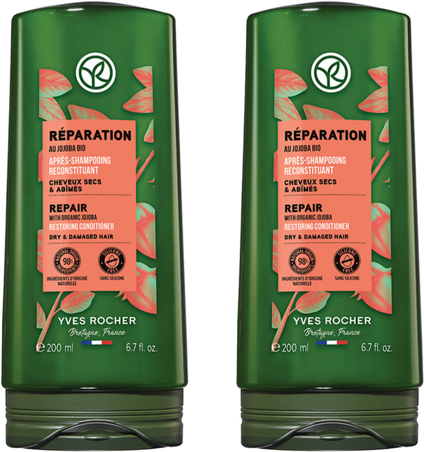 이브로쉐 호호바 리페어 컨디셔너, 200ml, 2개